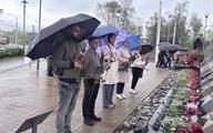 возложении цветов к Мемориалу «Память» 1
